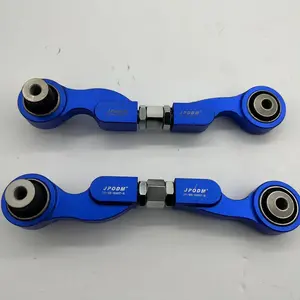 Pair of Adjustable Aluminum Rear Lower Toe Arms for Mercedes C E GLK