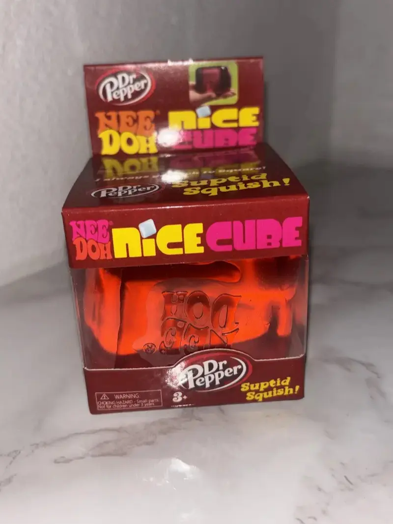 Nice cube squishy. A beautiful redcube,perfectasaholidayorbirthday gift