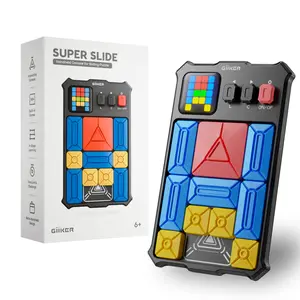 GiiKER Super Slide Puzzle Games, Original 500+ Challenges Brain Teaser Puzzle, STEM Toys for Kids, Teens, Travel Games Birthday Gifts for Boys Girls, Activities for Road Trips & Car Rides Builds Critical Skills