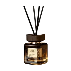 SONG CHAO Luxury Hotel Scent Diffuser - 300ml Reed Diffuser for Home, Inspired by Four Seasons Hotel "Zhen Xiang" Edition, Long-Lasting Aroma