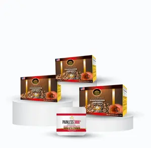 COMBO: ETERNAL COFFEE GANODERMA 4 IN 1 REISHI BEVERAGE Latte Flavor