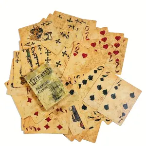 Vintage Pirate Ship Playing Cards Deck Of Cards, Poker Cards