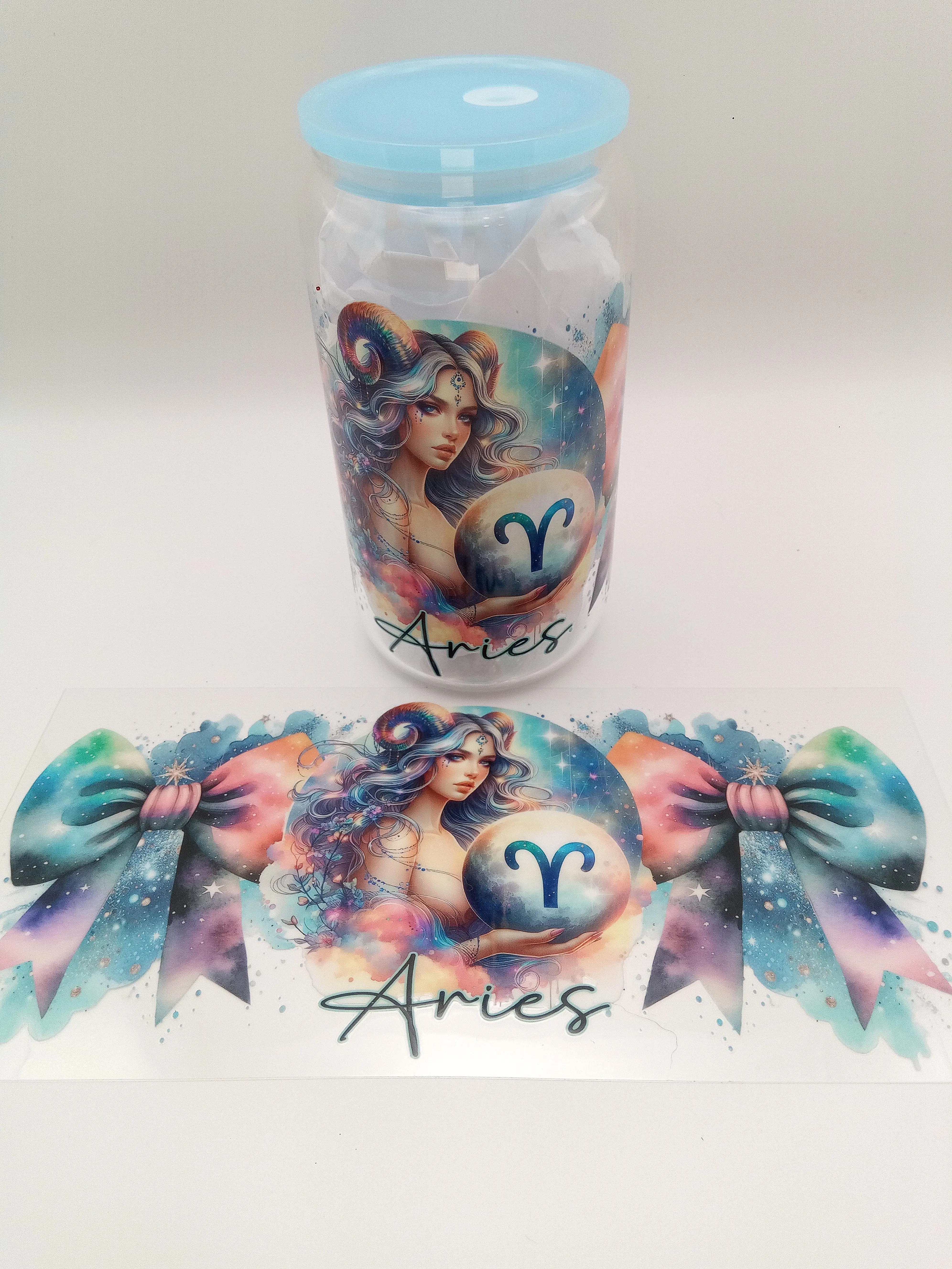 Zodiac Green and Blue cups