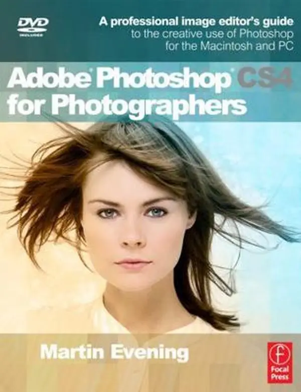 USED Book - Adobe Photoshop CS4 for Photographers: A Professional Image Editor's Guide to the Creative use of Photoshop for the Macintosh and PC by Martin Evening (Paperback) - english