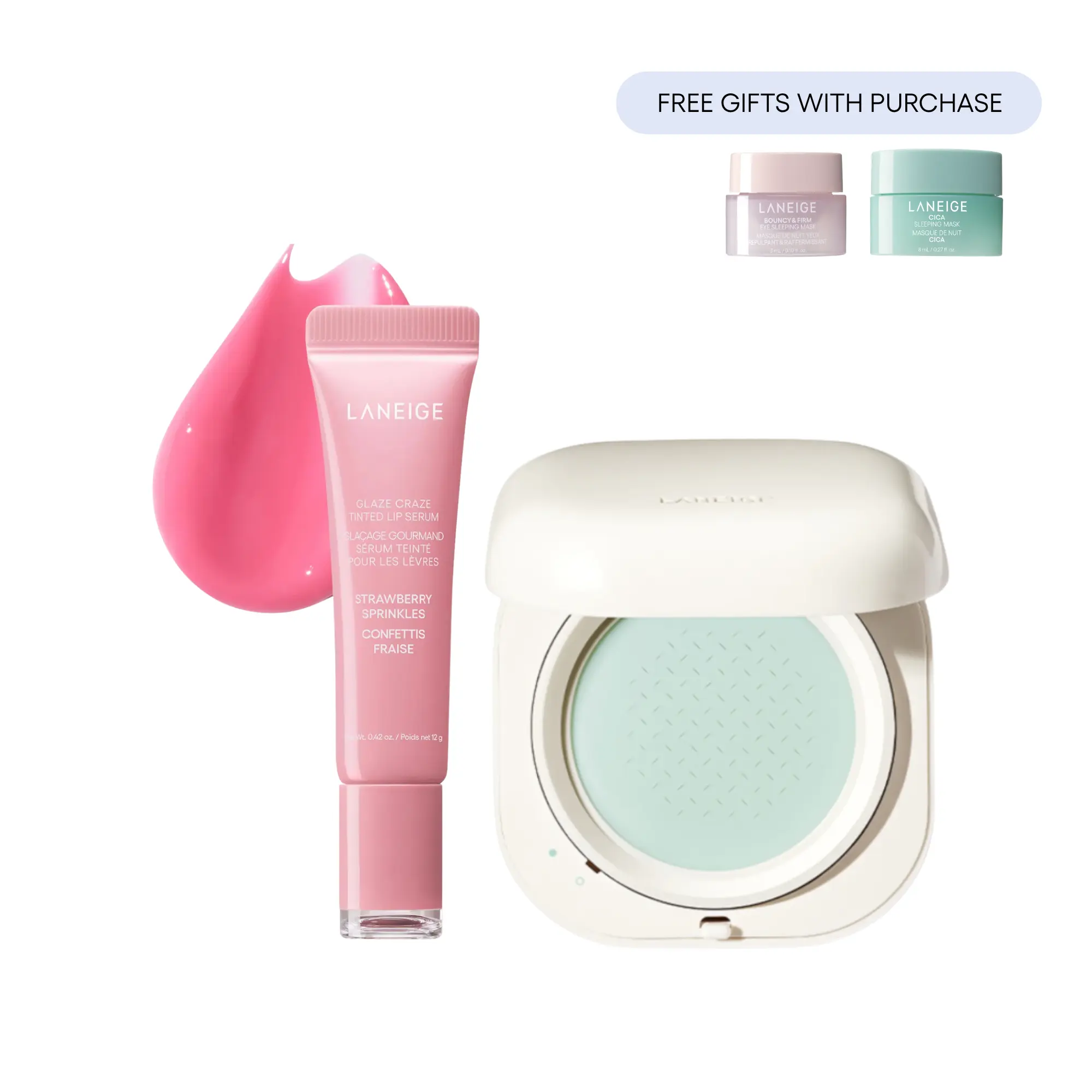 Laneige Neo Blurring Powder & Glaze Craze Duo