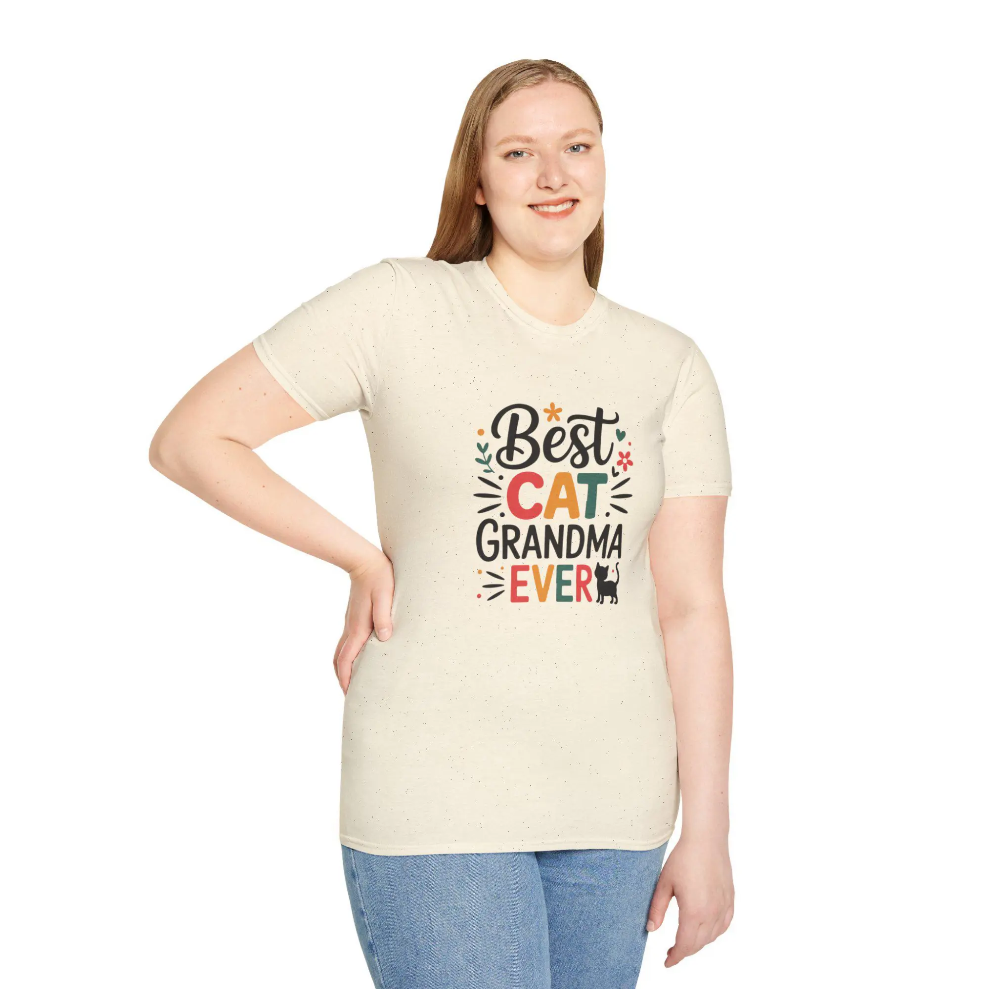 Best Cat Grandma Ever T-Shirt | Cat Lover Shirt, Grandma Tee