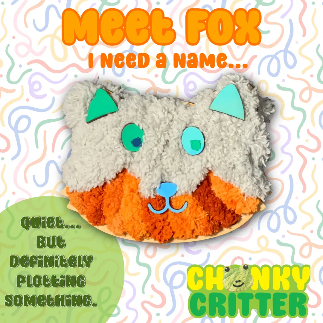 🦊 Fox Chonky Critter Kits - Collect them all!