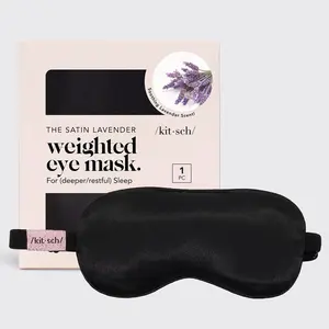 Kitsch Lavender Scented Satin Weighted Eye Mask