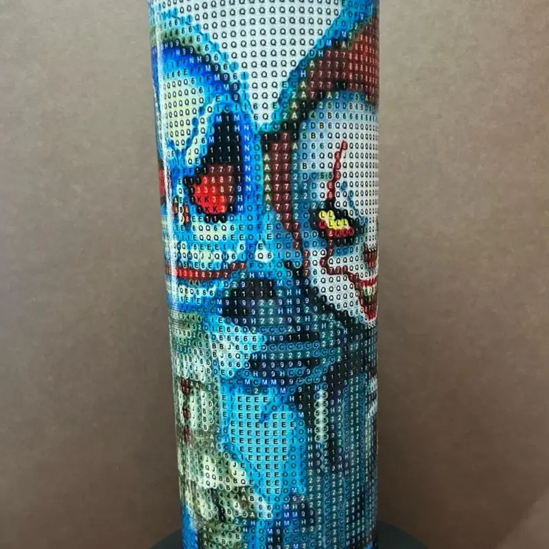 Patriotic Best Buddies Diamond Painting Tumbler Kit