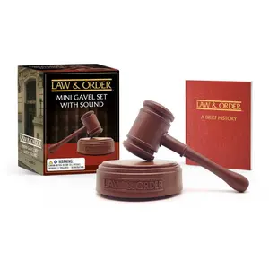 Law & Order: Mini Gavel Set with Sound -- Chip Carter, Paperback