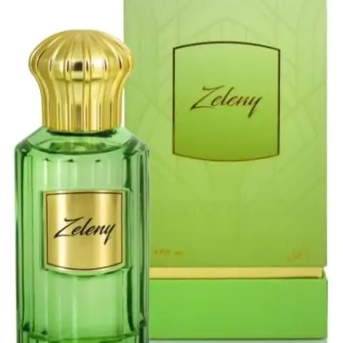 Zeleny by Ahmed Al Maghribi Eau de Parfum – 100ml (3.4 fl oz) – Long-Lasting Fruity Floral Fragrance with a Woody Musk Base
