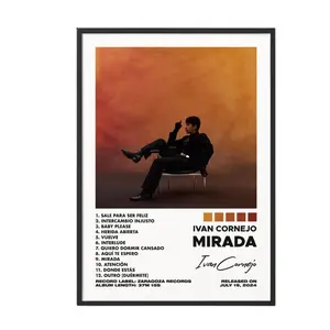 Mirada by Ivan Cornejo Album Poster No Frame / Album Cover Poster / Music Gift / Music Wall Decor / Album Art / Decor Home