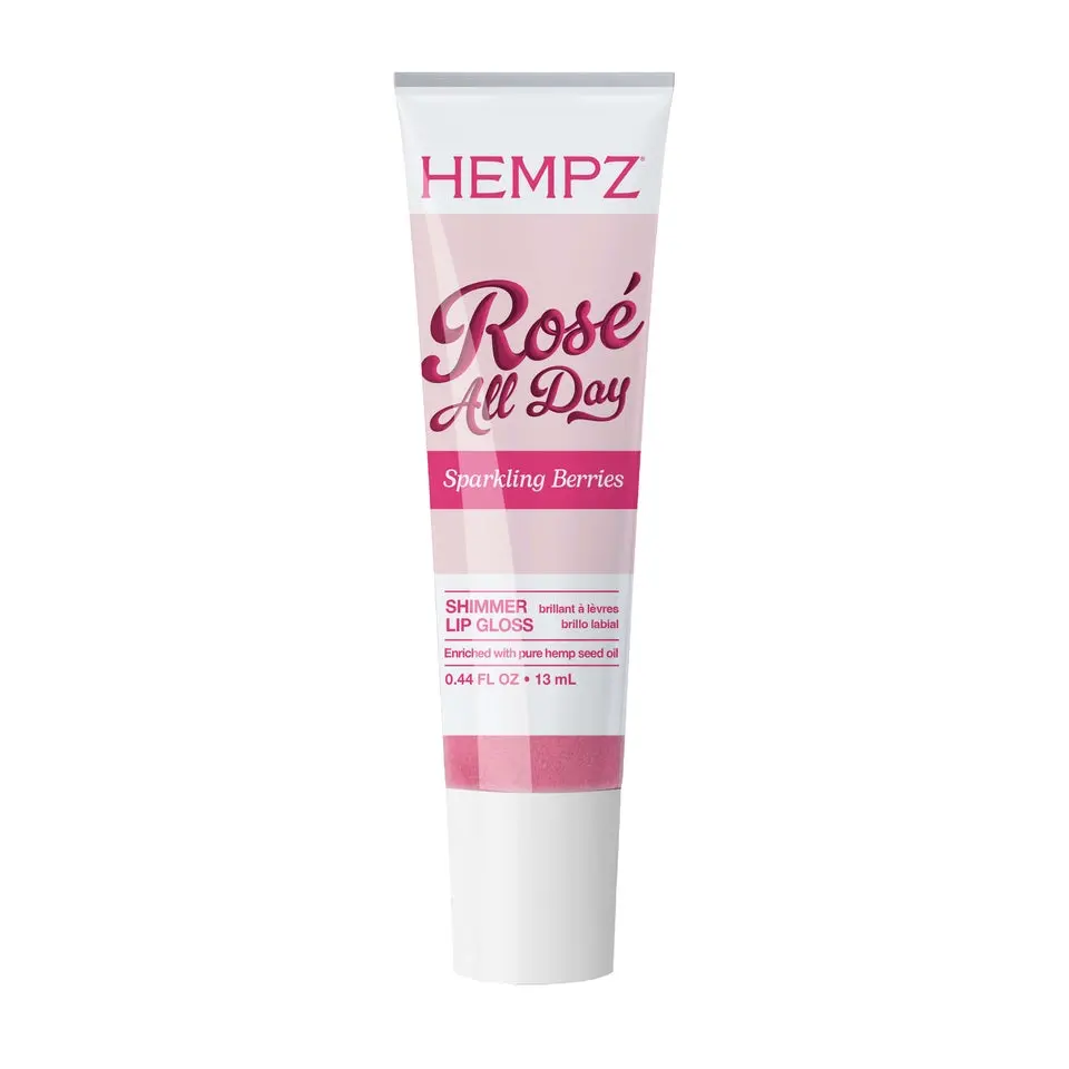 Rosé All Day Lip Gloss with Shimmer