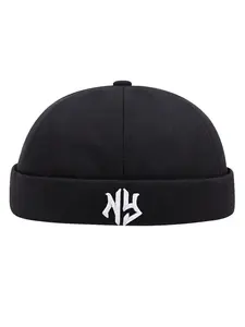 2025 Simple New Dome Guapi Hat NY Embroidered Men's Street Skateboarding Hat Street Dance Hip Hop Hat Women's Daily Wear Decorative Landlord Hat Adjustable Borderless Hat