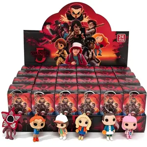 Stranger Things Figure Blind Box Keychain Toy Pendant, Keychain Surprise Collectibles, Collectible Mystery Figures, Perfect Gift for Fans, Official Merchandise