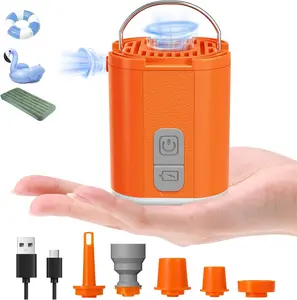 Portable Pool Inflatable Air Pump Camping Travel Vacuum Mini Inflator Pump for Inflatables