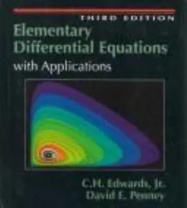 USED-Elementary Differential Equations With Applications by C. H. Edwards (Hardcover)