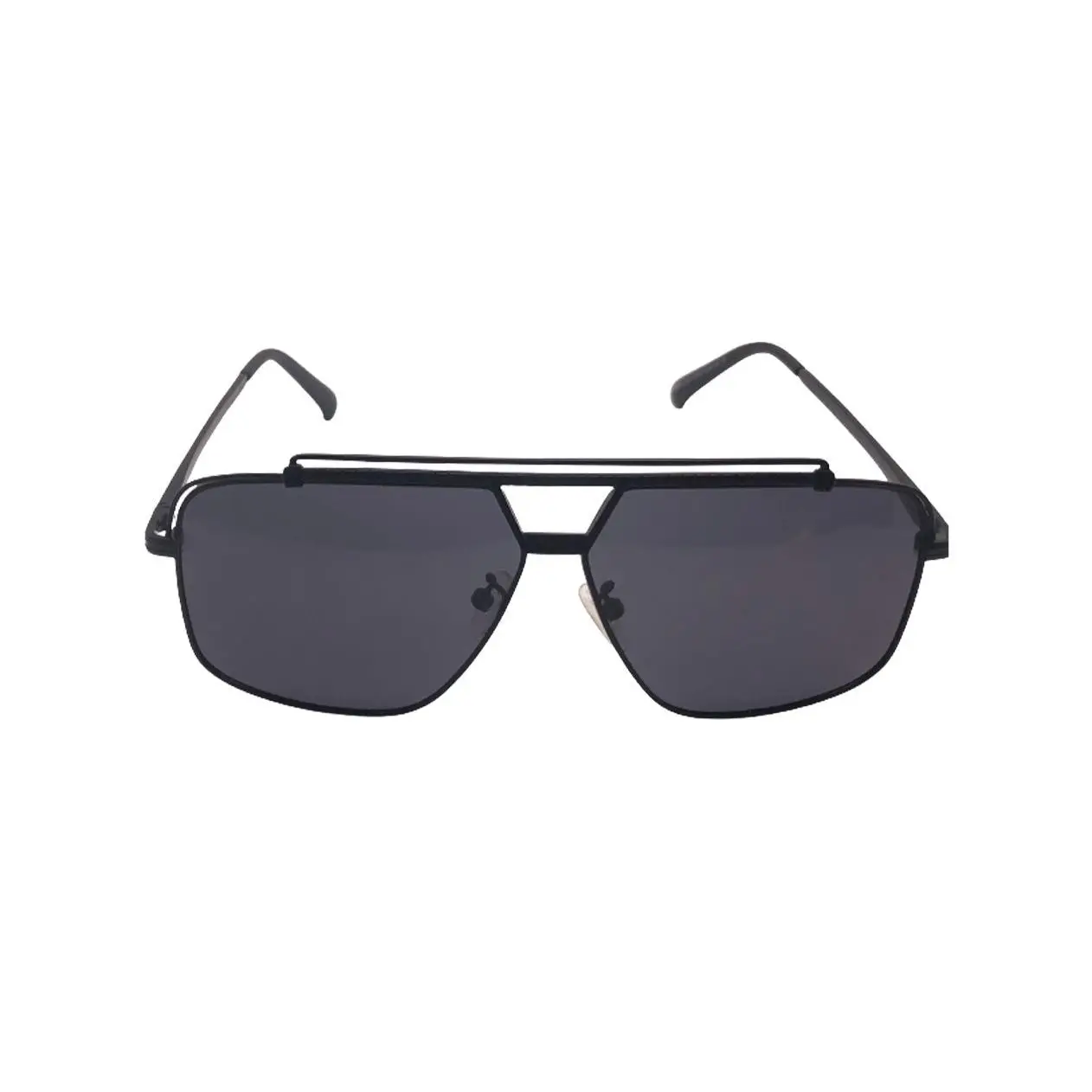 Men's Cool Black Aviator Sunglasses, Fashion Eyewear Accessory