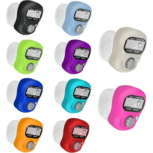 Electronic Finger Counter, Resettable Hand Tally, 5 Digit Number and LCD Electronic Digital Display, Handheld Clicker Counting
