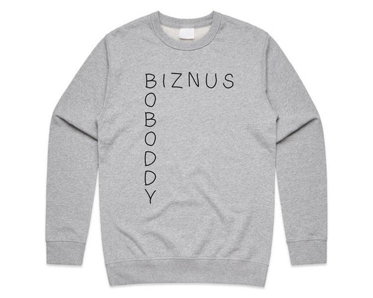 Biznus Boboddy Jumper Sweater Sweatshirt Creed Bratton US Office Funny Gift
