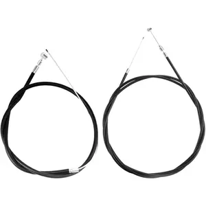 1 Pair Black Bike Brake Cable, Front and Rear Brake Cable, Bike Brake Wire Set for Road Bike and Common Bike，Brake Parts，Bike Brake Cables and Housing