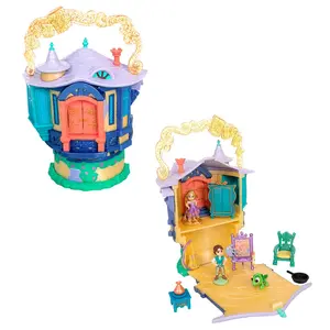 Disney Store Rapunzel Tower Micro Play Set – Tangled – Disney Once Upon a Story