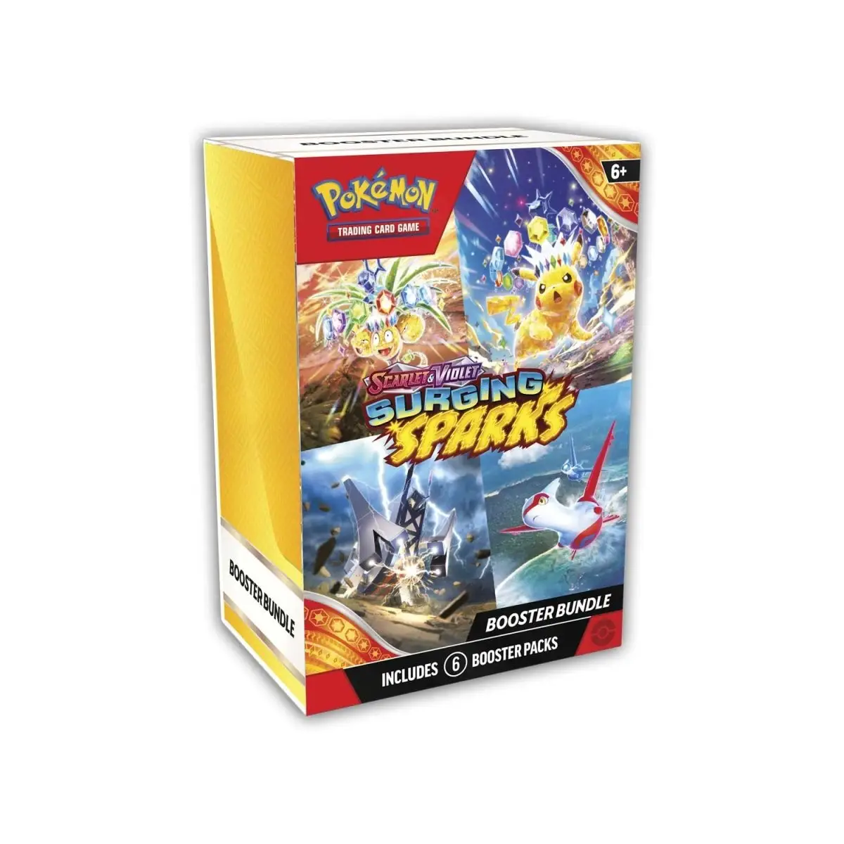 Pokemon TCG: Scarlet & Violet-Surging Sparks Booster Bundle (6 Packs)
