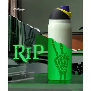 [NEW 2026]Limited Edition Skeleton Peace Sign BetterQuality BrandAlternative 32oz BPA-Free Water BottleLeak-ProofandStylish for Everyday Use,Gift For Her/Him SS3 New Summer Arrivals