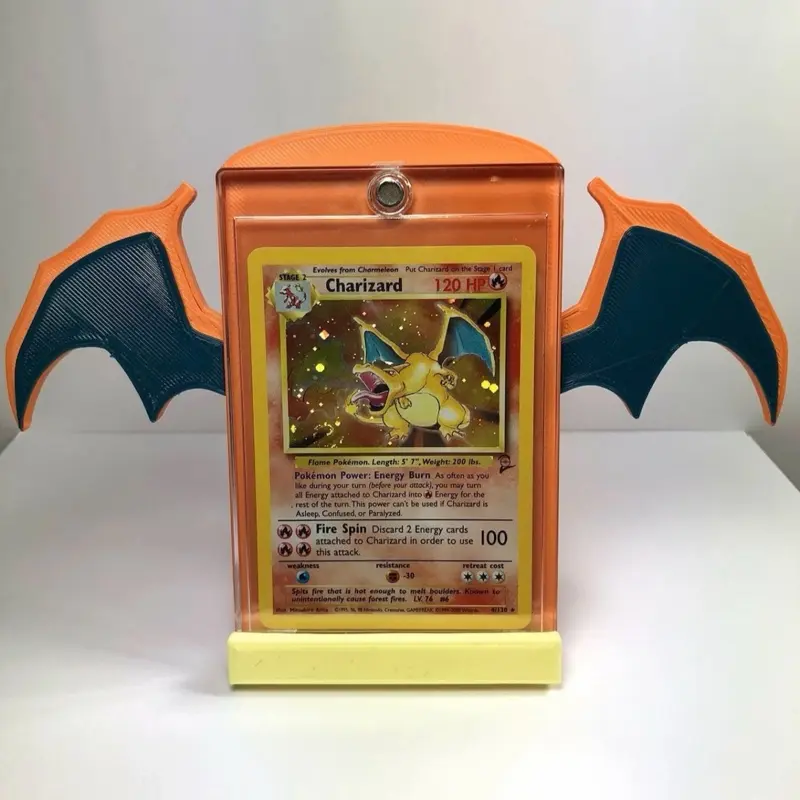 Pokemon Card Stand CHARIZARD W/Tail Trading TCG Holder Display