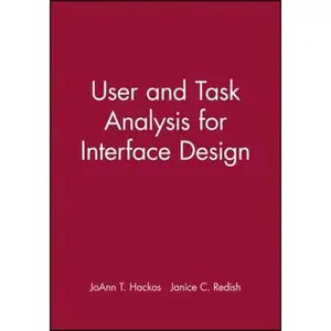 USED-User and Task Analysis for Interface Design by Hackos, Joann T. (Paperback)