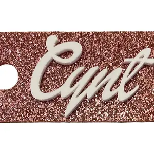 Nameplate Glitter H2.0 - 20, 30 & 40 Oz - Enter personalization in order comments