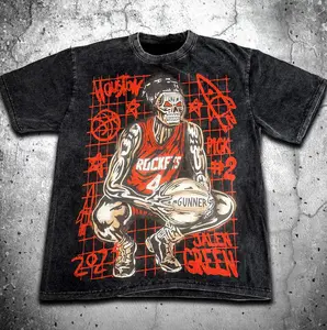 Retro T-shirt, Houston basketball team premium heavyweight hoodie, unisex, washed hoodie, a gift for him, a gift for her.