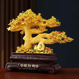 Fortune Tree Money Tree Ornaments Living room shop checkout decorations Opening housewarming gifts