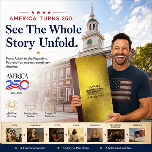 Deluxe Full Gold Foil Adams Time Chart 3.0 Map of History | Premium Gilded Hardcover | 23-Foot Massive History Timeline | Collector's Edition Visual Learning Tools Bible Study Supplies