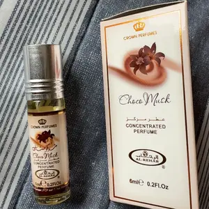 Al Rehab Choco Musk 6ml Perfume Roll - On Oil With Notes of Chocolate, Vanilla and Musk