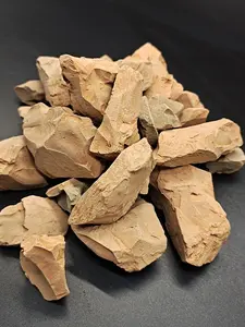 Edible Roasted Red Kaolin | Hard Crisp Texture, No Additives, Non-Sticky