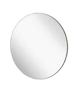 Round Acrylic Mirror for Glass Replacement Wall Decor DIY Crafts and Projects Lightweight Reflective Flat Decorative Tile by 321 Plastics