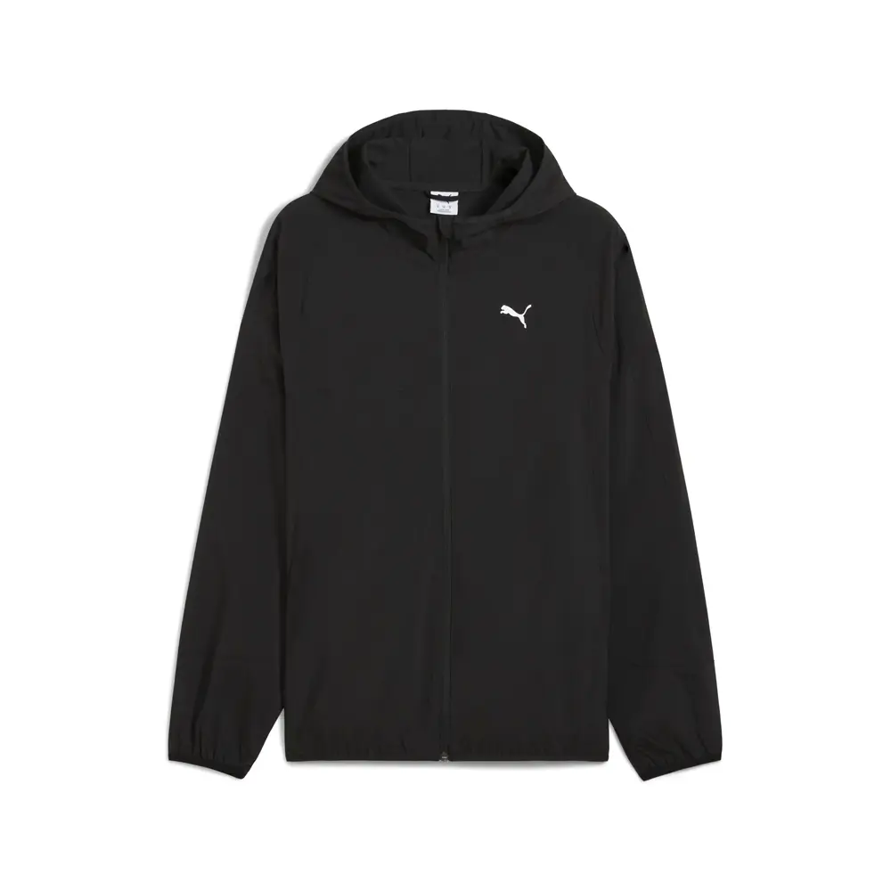 PUMA Mens Train All Day Tech Woven Jacket Athletic Outerwear Casual - Black