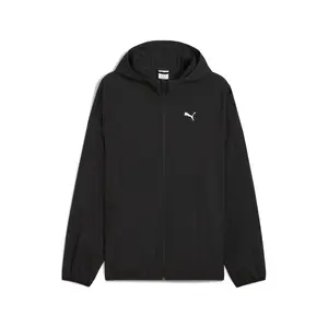 PUMA Mens Train All Day Tech Woven Jacket Athletic Outerwear Casual - Black