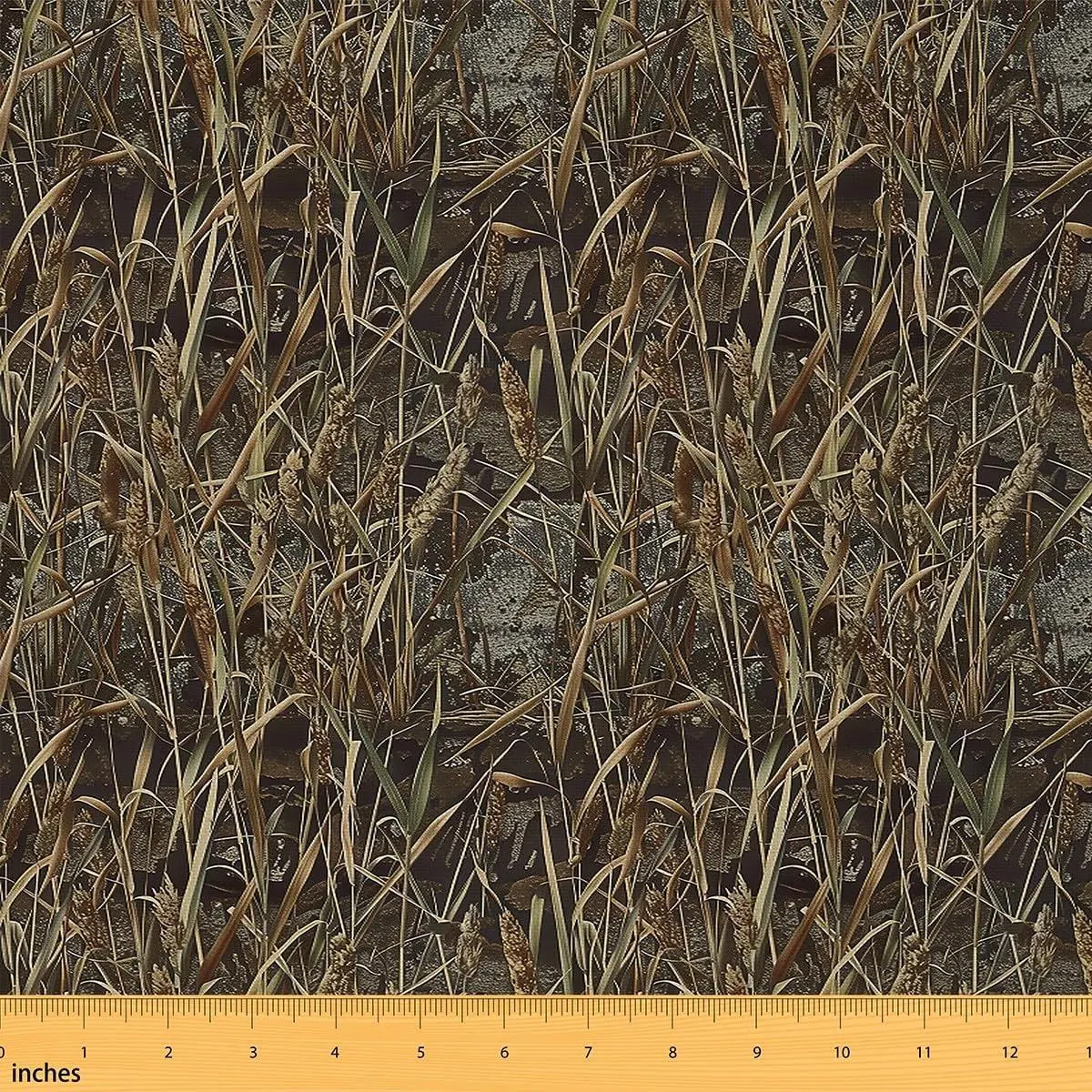Camouflage Upholstery Fabric Chairs Camo Fabric Rustic Lodge Cabin Farmhouse Tree Leaves Military Style Decorative Soft Flannel Botanic