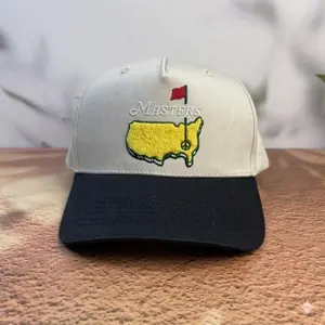 Embroidered Masters Golf Cap, Augusta Inspired Tournament Hat