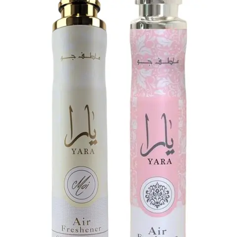 (2pc Bundle Pack) Yara + Yara Moi Air Freshener Spray by Lattafa, 300ml