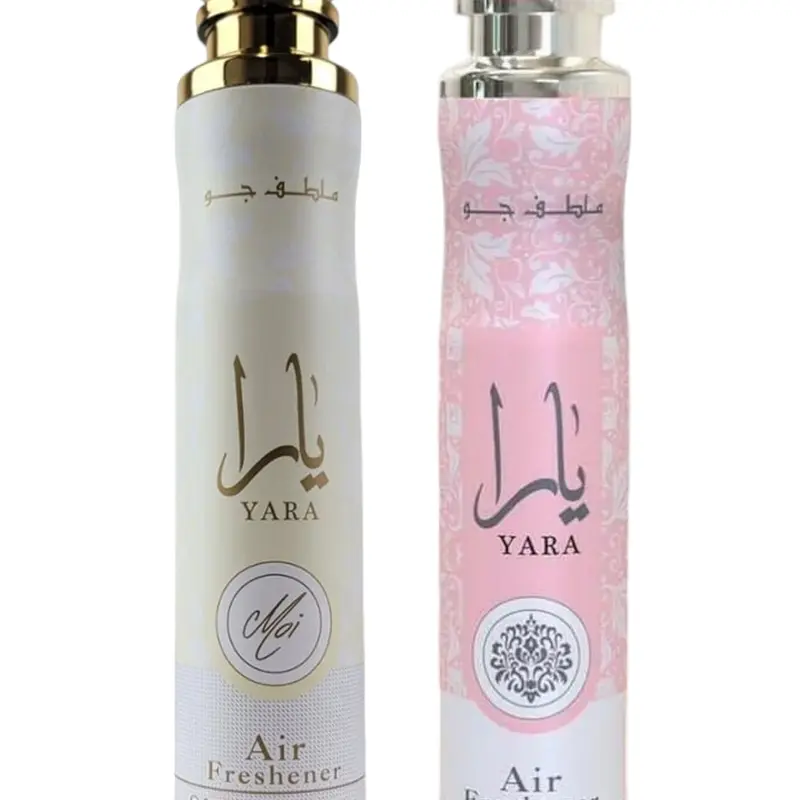 (2pc Bundle Pack) Yara + Yara Moi Air Freshener Spray by Lattafa, 300ml