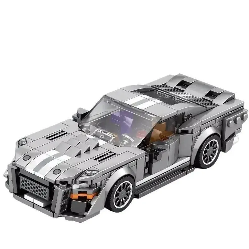 High-speed sports car model. Classic city racing car construction set. 1:24 scale. Model Car Kit. Racing car building blocks. Festive gift. Desktop decoration. Educational toy. Ideal gift for children.