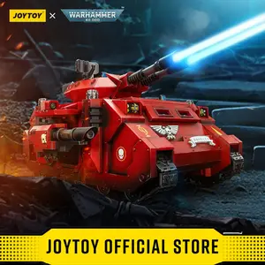 JOYTOY 1/18 Warhammer 40K Action Figures Anime Mech Blood Angels Predator Annihilator with Twin Lascannons