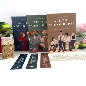 All The Young Dudes Book Set – Custom Hardcover Edition with Bookmarks 007