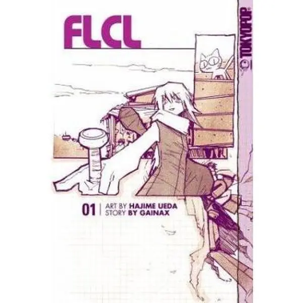 USED Book - FLCL, Vol. 1 by Gainax (Paperback) - english