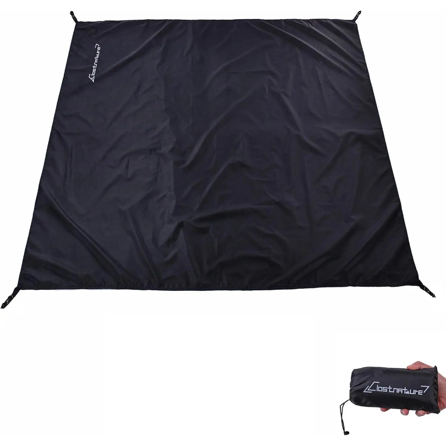 Camping Ground Tarp, Heavy-Duty Ultralight Tent Footprint, Waterproof Mat for Hiking and Backpacking with Compact Storage Bag, Camping Equipment, Outdoor Camping