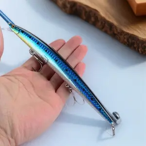 Artificial Fishing Lure, 1 Count 18cm 24g Laser Fish Shaped Fishing Bait with Hook, Fishing Accessories for Outdoor Fishing