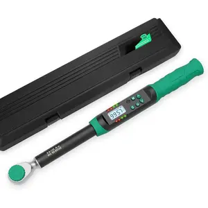 3/8 Inch Drive Digital Torque Wrench, 5.02-99.57Ft.lb/6.8-135N.m, Long  Torque Wrench with Preset Value, Buzzer & LED , +-2% Accuracy Torque Wrench for ,